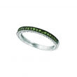 Green diamond 1/2 way around band