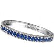 Sapphire Stack Stackable Band Guard Ring
