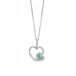 Diamond Heart Pendant Necklace