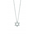 Diamond Jewish Star of David Pendant Necklace