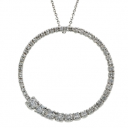 Picture of Diamond Circle Necklace