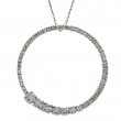 Diamond Circle Necklace