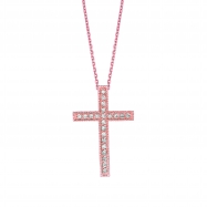 Picture of Diamond cross necklace