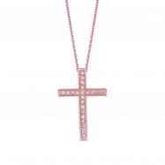 Picture of Diamond cross necklace