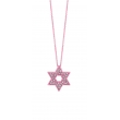Diamond star necklace