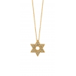 Diamond star necklace