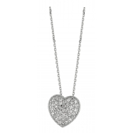 Picture of Diamond heart necklace