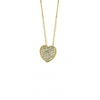 Diamond heart necklace