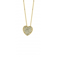 Picture of Diamond heart necklace