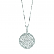 Picture of Diamond  round necklace