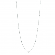 Picture of 5 Pointer 7 station 18 diamond necklace