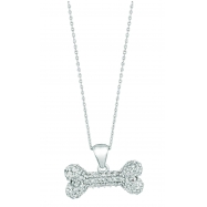 Picture of Diamond bone necklace