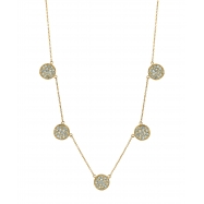 Picture of Diamond round necklace