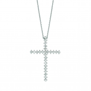 Picture of Diamond cross necklace
