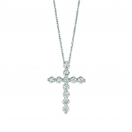 Picture of Diamond cross necklace