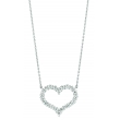 Diamond heart necklace
