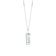 Picture of Diamond love necklace