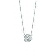 Picture of Diamond octagonal shape necklace