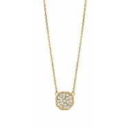 Picture of Diamond octagonal shape necklace