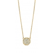 Diamond octagonal shape necklace