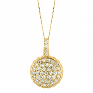 Picture of Diamond round necklace