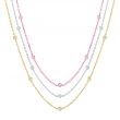 3 strand diamond necklace