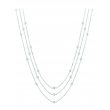 3 strand diamond necklace