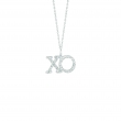 Diamond XO necklace