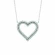 Diamond heart necklace