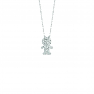 Picture of Diamond girl necklace