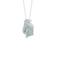 Picture of Diamond penguin necklace