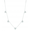 Diamond heart necklace