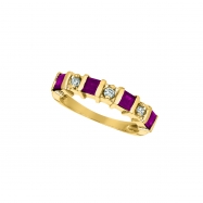 Picture of Diamond & ruby ring