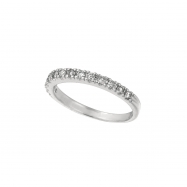 Picture of Diamond Stackable Ring, 14K White Gold
