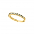 Diamond stackable ring