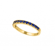 Picture of Sapphire Stackable Ring, 14K Yellow Gold