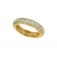Picture of Eternity diamond pave set ring