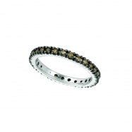 Picture of Champagne diamond eternity ring