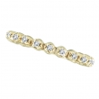 Diamond Eternity Stackable Ring, 14K Guard Ring