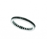 Picture of All around black diamond ring