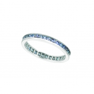 Picture of All around tanzanite ring