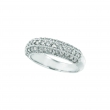 Diamond Fashion Ring, 14K White Gold