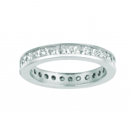 Picture of Princess cut diamond eternity band