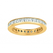 Picture of Princess cut diamond eternity band