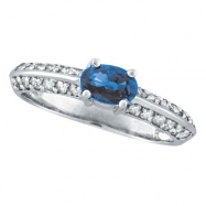 Picture of Sapphire and Diamond Ring