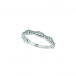 Diamond Guard Ring Stackable Band