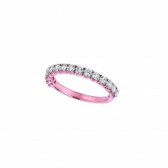 Picture of Pink gold diamond ring