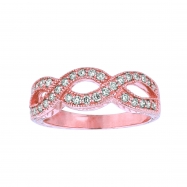 Picture of Diamond twisted ring