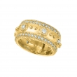 Diamond byzantine ring