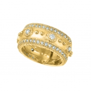 Picture of Diamond byzantine ring
